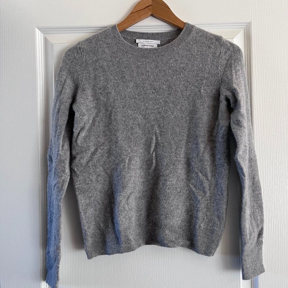 Nordstrom 100% Cashmere Sweater Crewneck women’s small